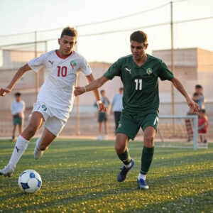 📱 تصوير لاعب واحد أثناء المباراة – iPhone 16 Pro Max – الدار البيضاء