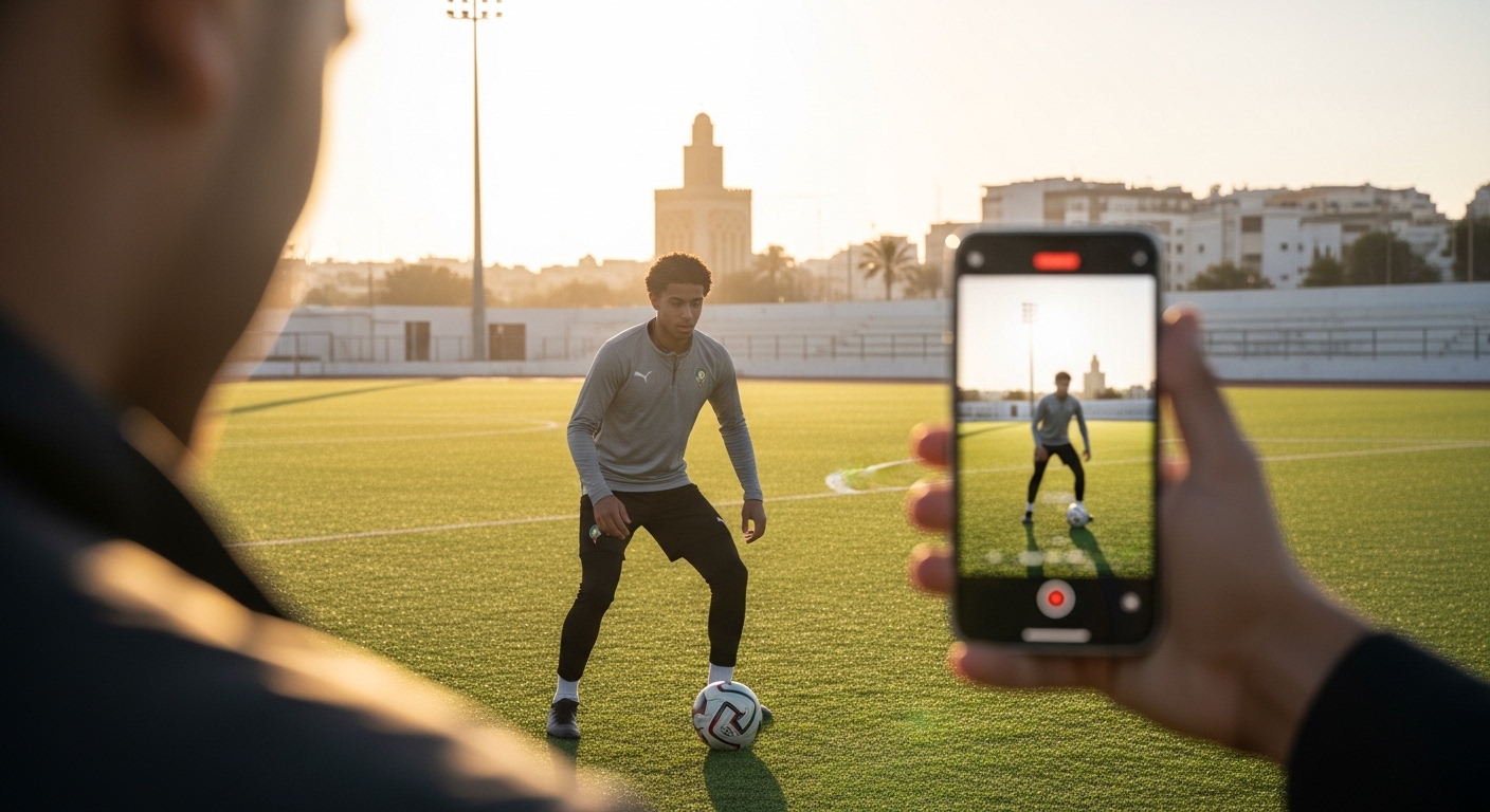 🎬 Création vidéo TikTok / Reels pour joueur de football | Casablanca