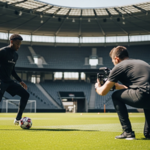 ⚽ تصوير تدريب لاعب كرة القدم — فيديو احترافي | الدار البيضاء