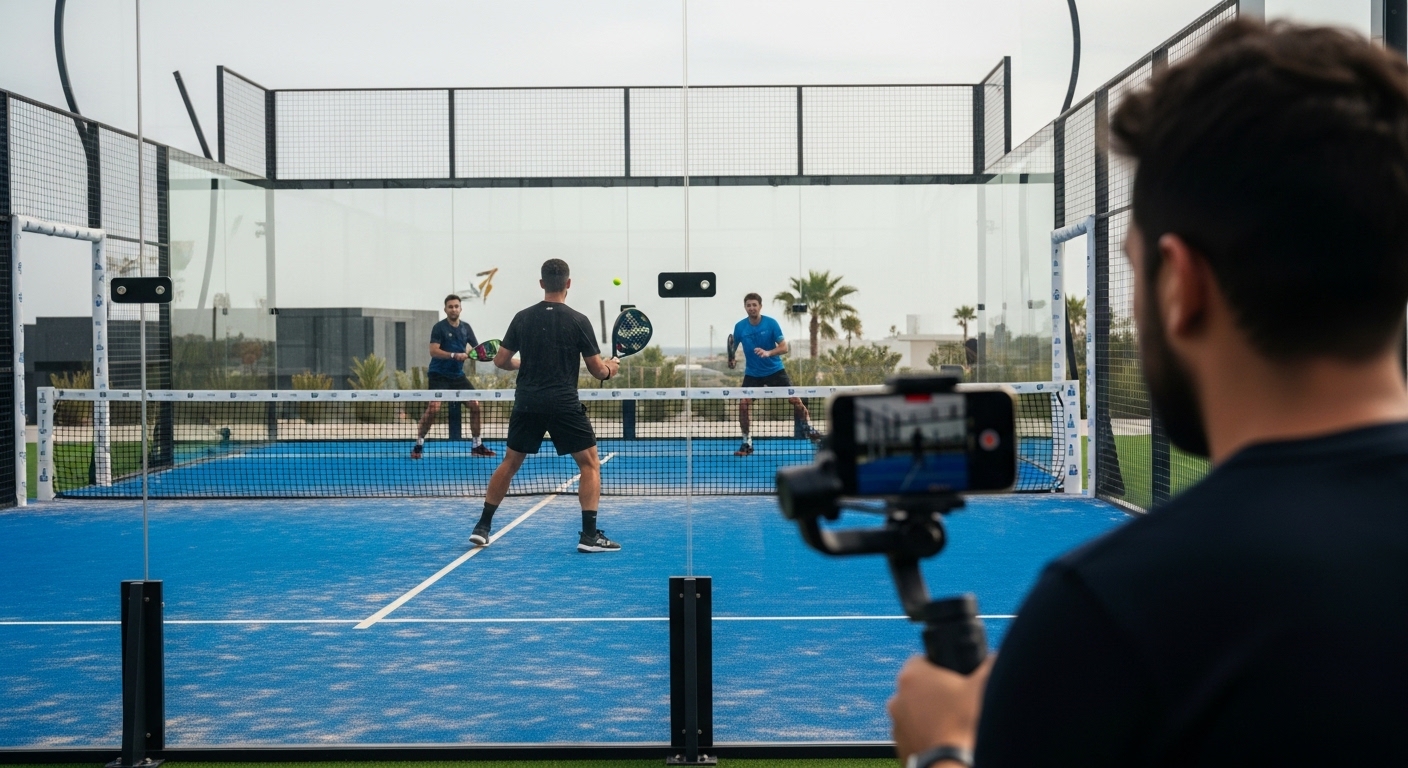 🎾 Tournage match de padel — iPhone 17 Pro 4K | Casablanca